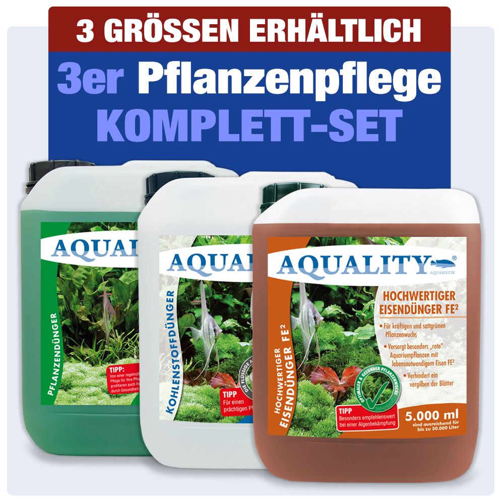AQUALITY AQUARIUM 3er Pflanzenpflege Sparset