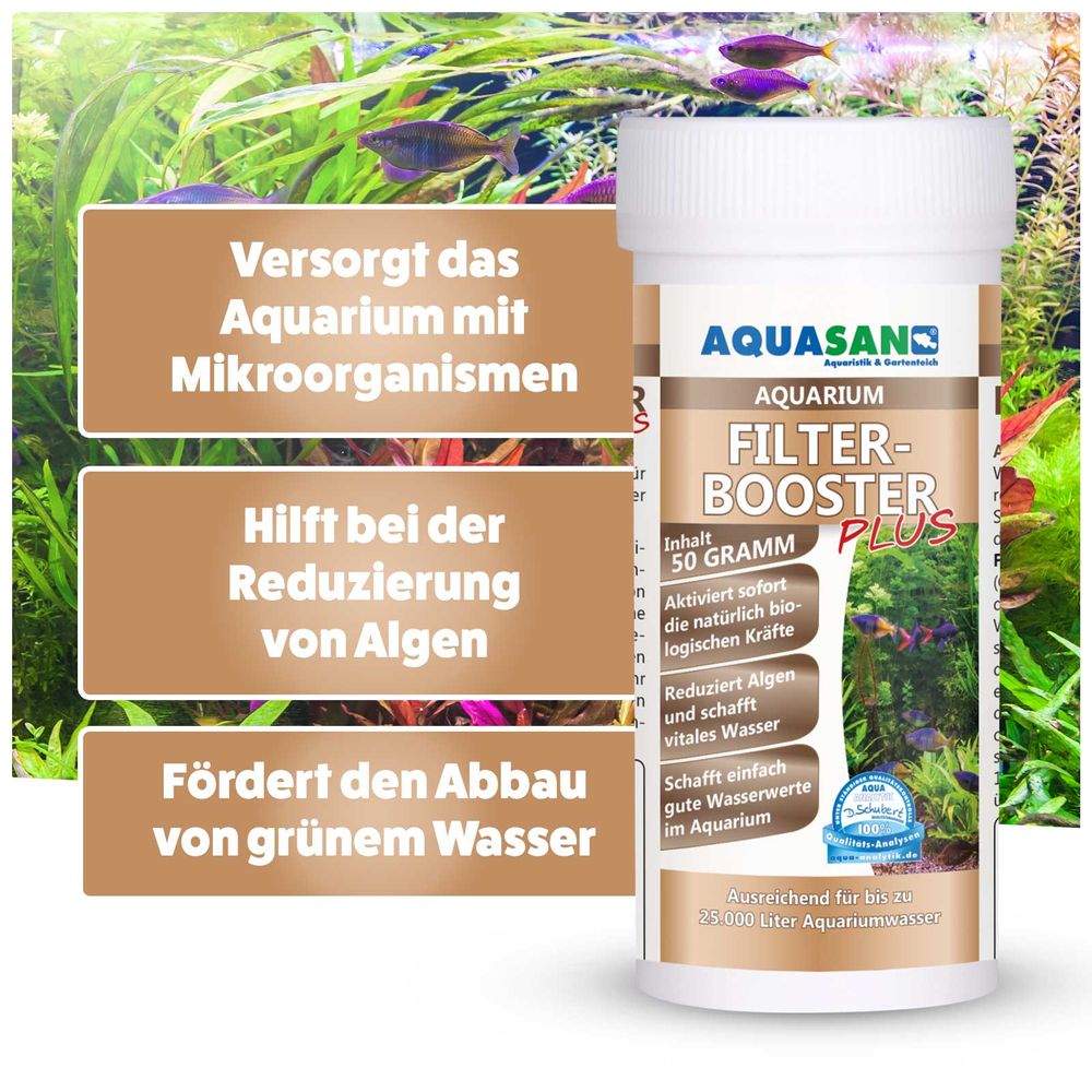 AQUASAN Aquarium FilterBooster PLUS