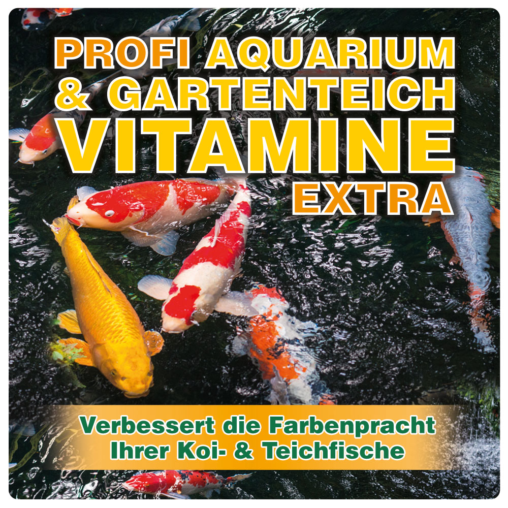 ZOOFUX Profi Gartenteich & Aquarium Vitamine EXTRA
