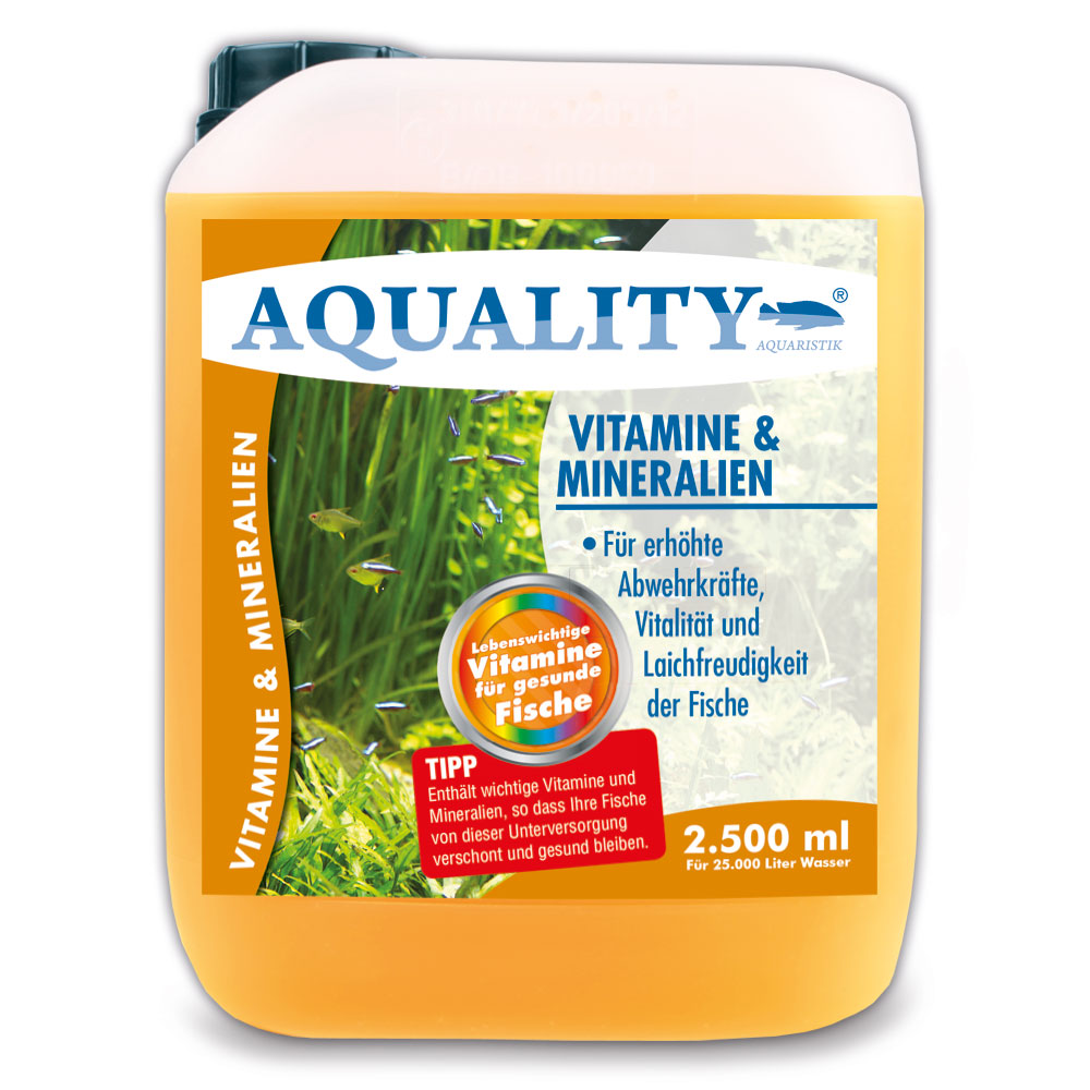 AQUALITY AQUARIUM Vitamine & Mineralien