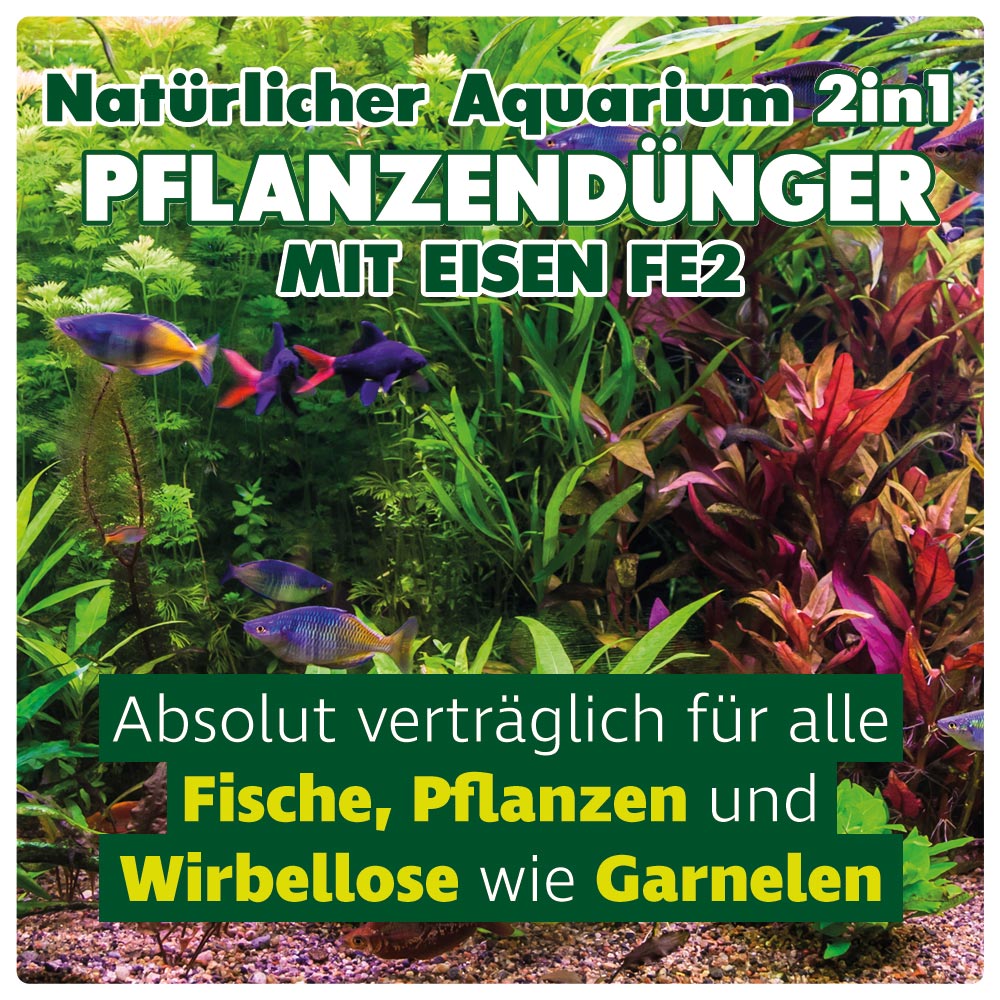 primuspet Aquarium 2in1 Pflanzendünger mit Eisen FE2