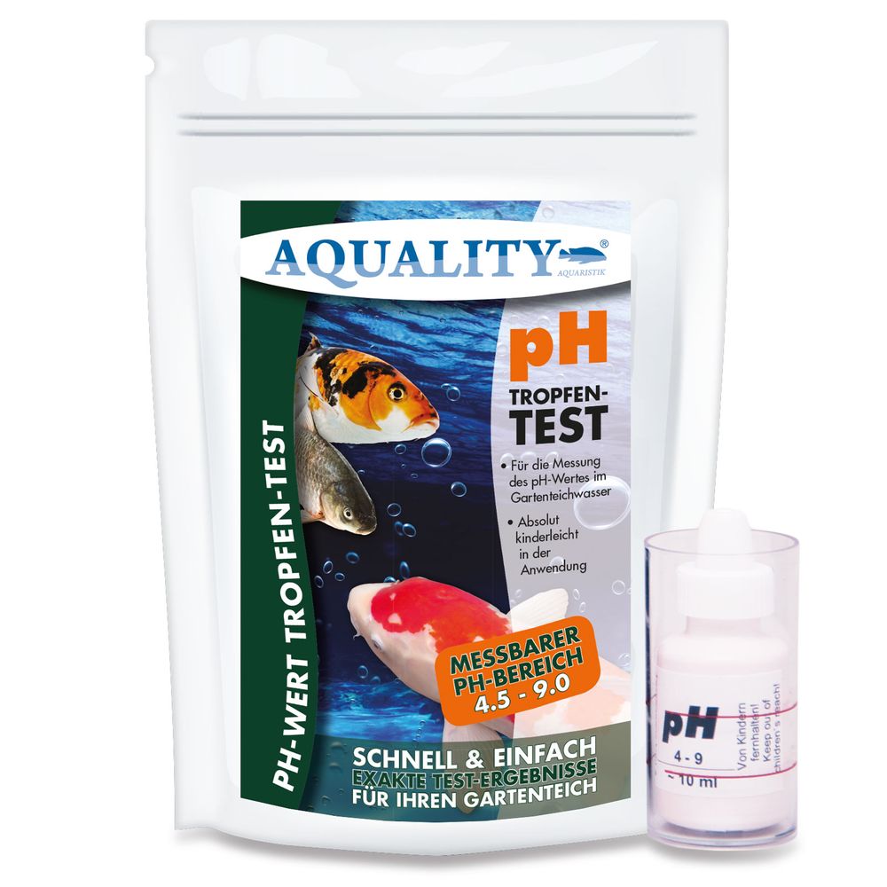 AQUALITY GARTENTEICH 3er Wassertest-Set (pH, GH, KH)